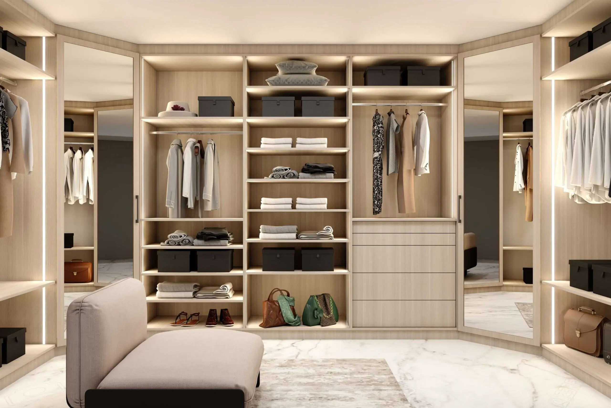Wardrobe & Bedroom